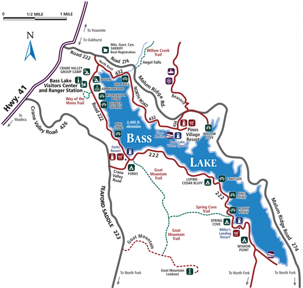 Course Maps — Swim. Bike. Run. - Bass Lake California Map