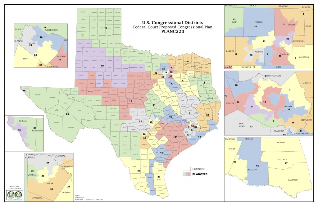 Court Releases Congressional Maps | The Texas Tribune - Texas State Representatives Map