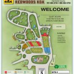 Crescent City, California Campground | Crescent City / Redwoods Koa   California Campgrounds Map