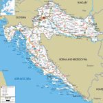 Croatia Road Map,transport Map Of Croatia, Croatia Transportation   Printable Map Of Croatia