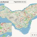 Cycling Maps Of Montreal, Quebec   Free Printable Maps   Printable Map Of Montreal