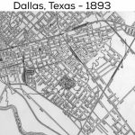 Dallas Street Map: 1893 | Dallas County, Usa | Dallas Texas, Dallas   Street Map Of Dallas Texas