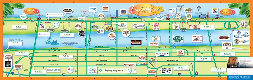 Daytona Beach Hotel Map 2016 - Google Search | Vaca 2016 | Daytona - Map Of Daytona Beach Florida Area
