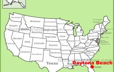 Daytona Beach Location On The U.s. Map - Where Is Daytona Beach Florida On The Map
