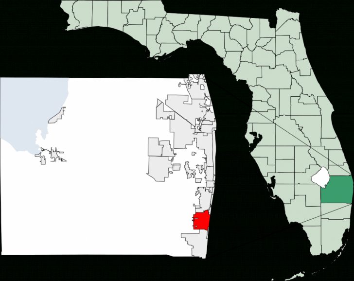Map Of West Palm Beach Florida Showing City Limits