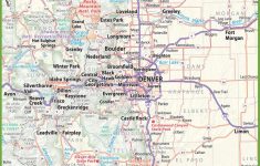 Denver Area Road Map - Denver City Map Printable | Printable Maps