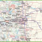 Denver Area Road Map   Printable Map Of Denver