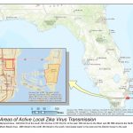 Department Of Health Daily Zika Update | Florida Department Of Health   Zika Florida Map