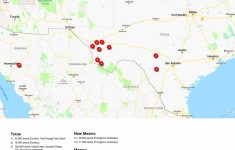 Desert Safaris Ranch/hunt Locations - Texas Hunting Map