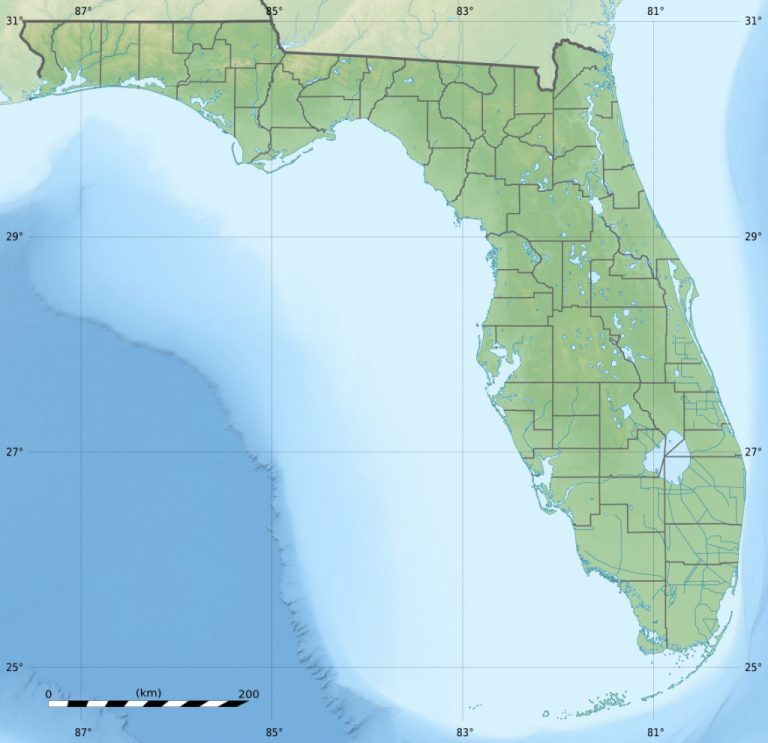 Destin Executive Airport Wikipedia Destin Florida Location On Map 768x743 