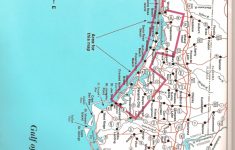 Destin To Panama City Top Spot Fishing Map, Keith Map Service, Inc. - Map Of Destin Florida And Surrounding Cities