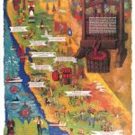 Detail Feedback Questions About California Farm Harbor Vintage   California Map Poster