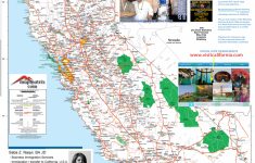 Detailed California Road / Highway Map - [2000 Pix Wide - 3 Meg - California State Road Map