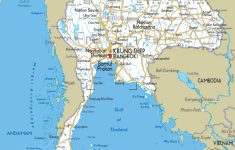 Detailed Clear Large Road Map Of Thailand - Ezilon Maps - Printable Map Of Thailand