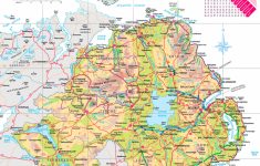 detailed map of northern ireland printable map of northern ireland Detailed Map Of Northern Ireland - Printable Map Of Northern Ireland