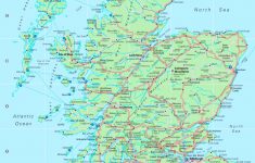 Detailed Map Of Scotland - Printable Road Map Of Scotland | Printable Maps