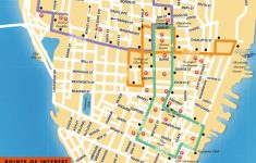 Detailed Map Of The Charleston Dash Trolley Routes. | Charleston Sc - Printable Map Of Charleston Sc Historic District