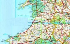 Detailed Map Of Wales - Printable Map Of Wales