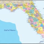 Detailed Political Map Of Florida   Ezilon Maps   Gulf Coast Cities In Florida Map