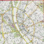 Detailed Street Map Of Budapest City Center. Budapest City Center   Budapest Street Map Printable