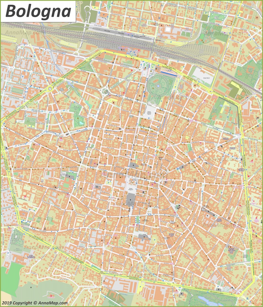Detailed Tourist Maps Of Bologna | Italy | Free Printable Maps Of - Printable Map Of Bologna City Centre