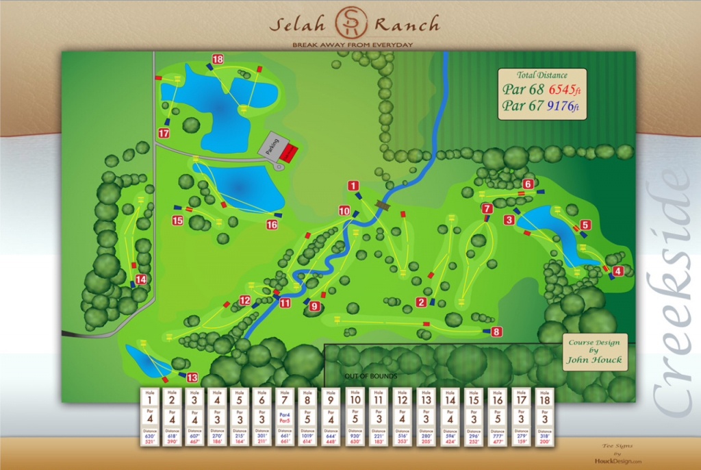Disc Golf Texas Golf Courses Map Printable Maps