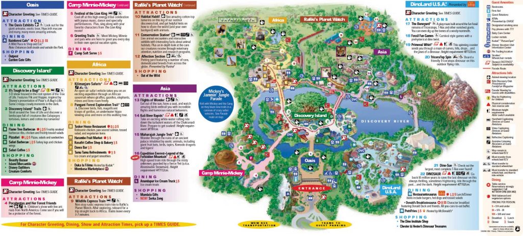 Disney Magic - Maps Of Walt Disney World - Printable Disney World Maps ...