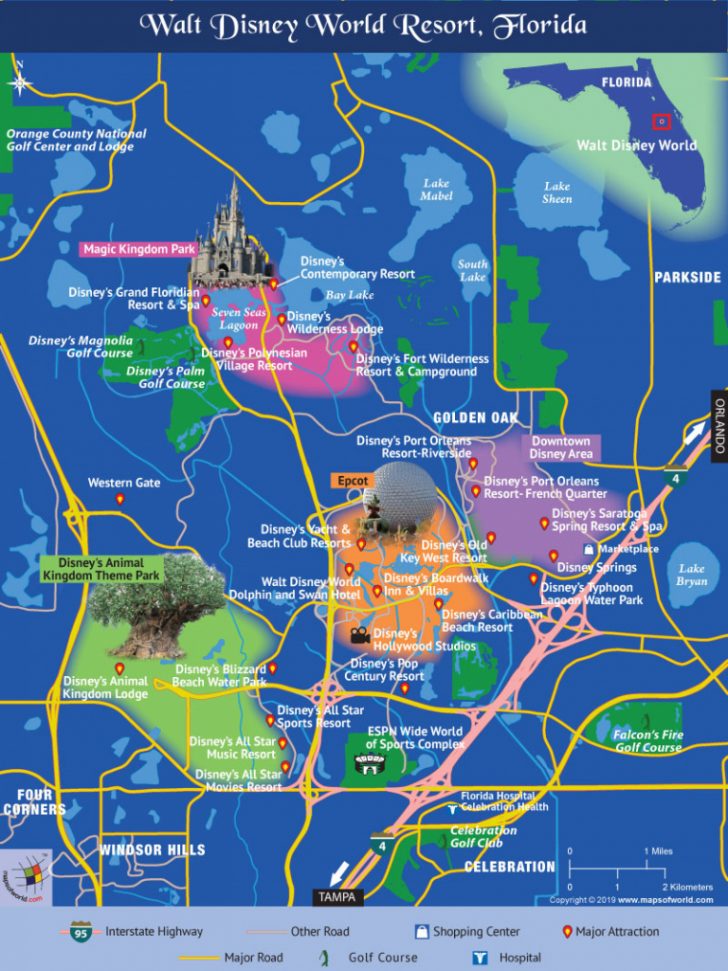 List Of All Disney Theme Parks In Florida