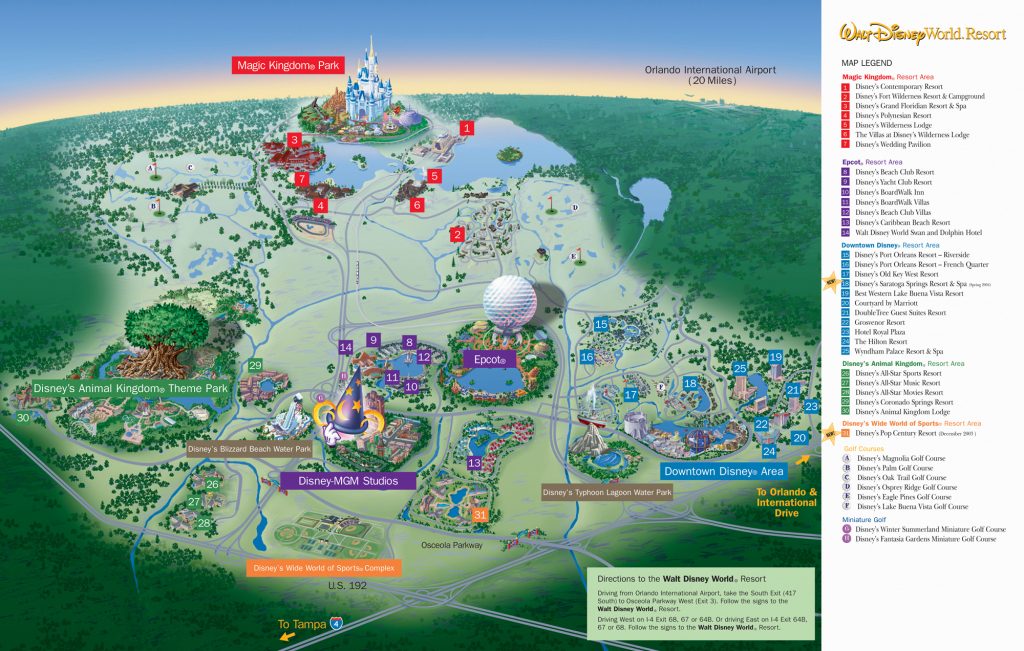 disney world resort map orlando florida mappery disney orlando