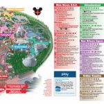 Disneyland Park Map In California, Map Of Disneyland   California Adventure Map 2017 Pdf