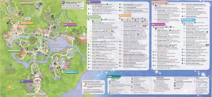 Animal Kingdom Florida Map
