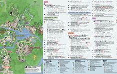 Disney's Animal Kingdom Map Theme Park Map - Disney World Florida Map 2018