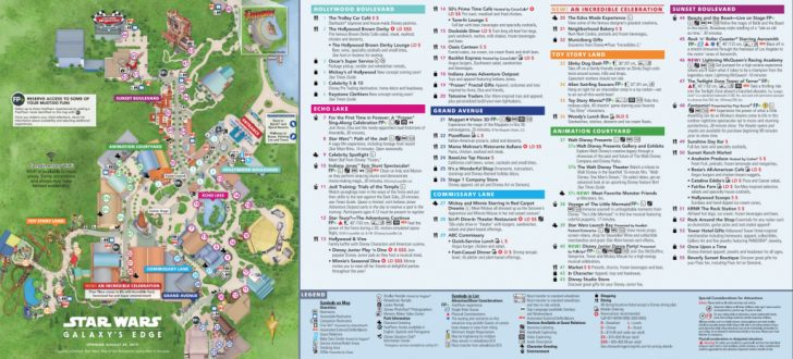 Toy Story Land Florida Map