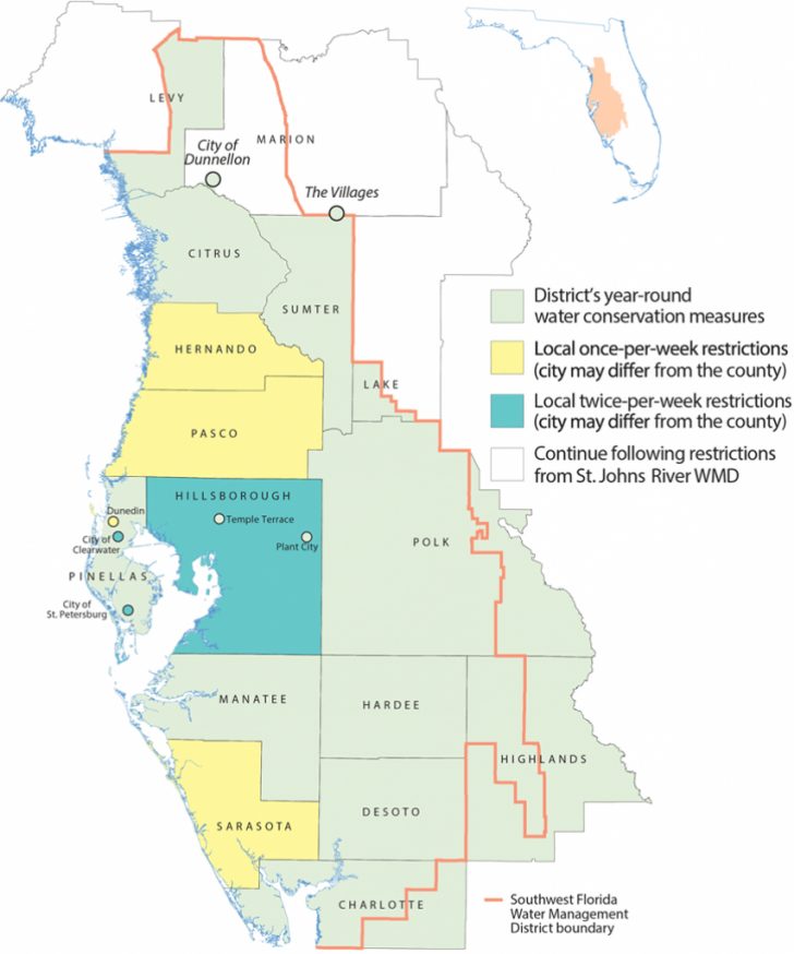 Florida Watershed Map