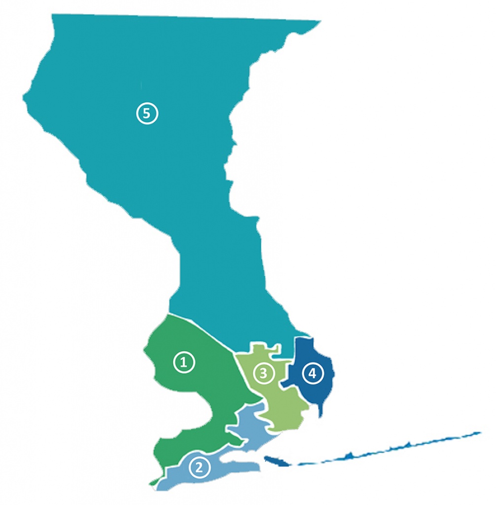 Districts - Map Of Escambia County Florida