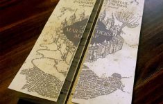 Diy Harry Potter Marauders Map Tutorial And Printable From - Free Printable Marauders Map