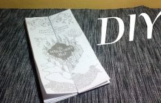 Diy – The Marauders Map | Harry Potter - Youtube - Harry Potter Map Marauders Free Printable