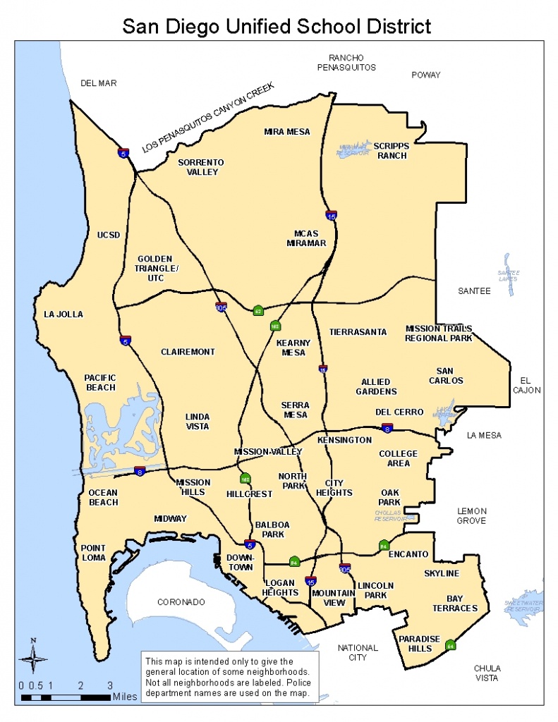 Do I Live Within San Diego Unified School District? | San Diego - San Antonio Zip Code Map Printable