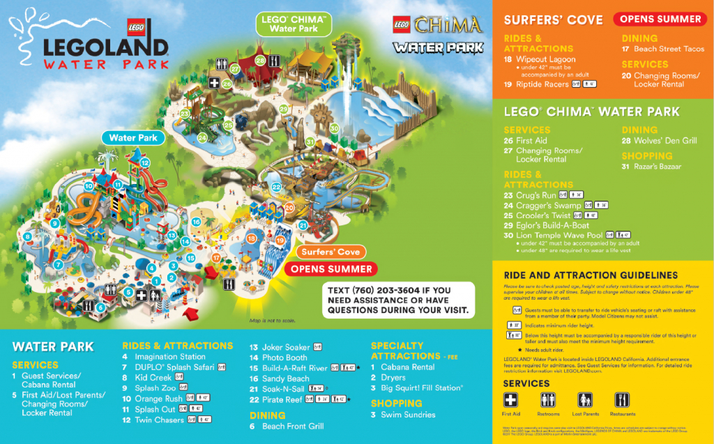 Do You Have A Map Of The Water Park? – Legoland® California Theme - Legoland Florida Hotel Map