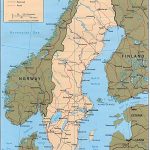Download Free Sweden Maps   Printable Map Of Sweden