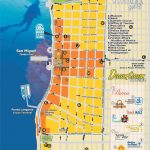 Downtown Cozumel Map | Cozumel In 2019 | Cozumel Cruise, Cozumel   Printable Map Of Cozumel Mexico