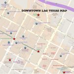 Downtown Las Vegas Map (2019) | Lasvegashowto   Printable Map Of Downtown Las Vegas