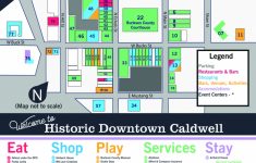 Downtown Map - Caldwell Texas Map