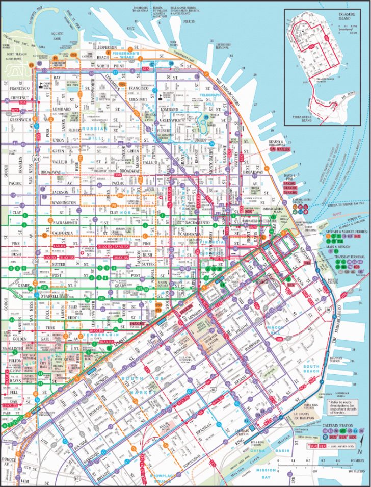 Printable Map Of San Francisco Downtown