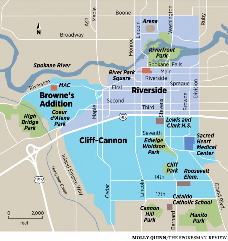 Printable Spokane River Charts