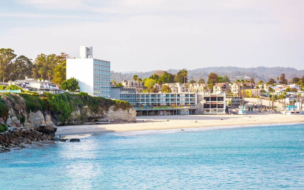 Dream Inn Santa Cruz | Official Site | Santa Cruz Hotels - Starwood Hotels California Map