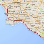 Drive The Pacific Coast Highway In Southern California   California Coastal Highway Map