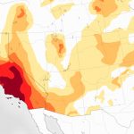 Drought Continues To Grip Southern California   Heat Map Southern California