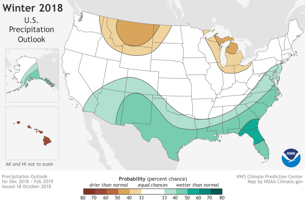 Dry Season Outlook 2018-2019 - Florida Weather Map Temperature