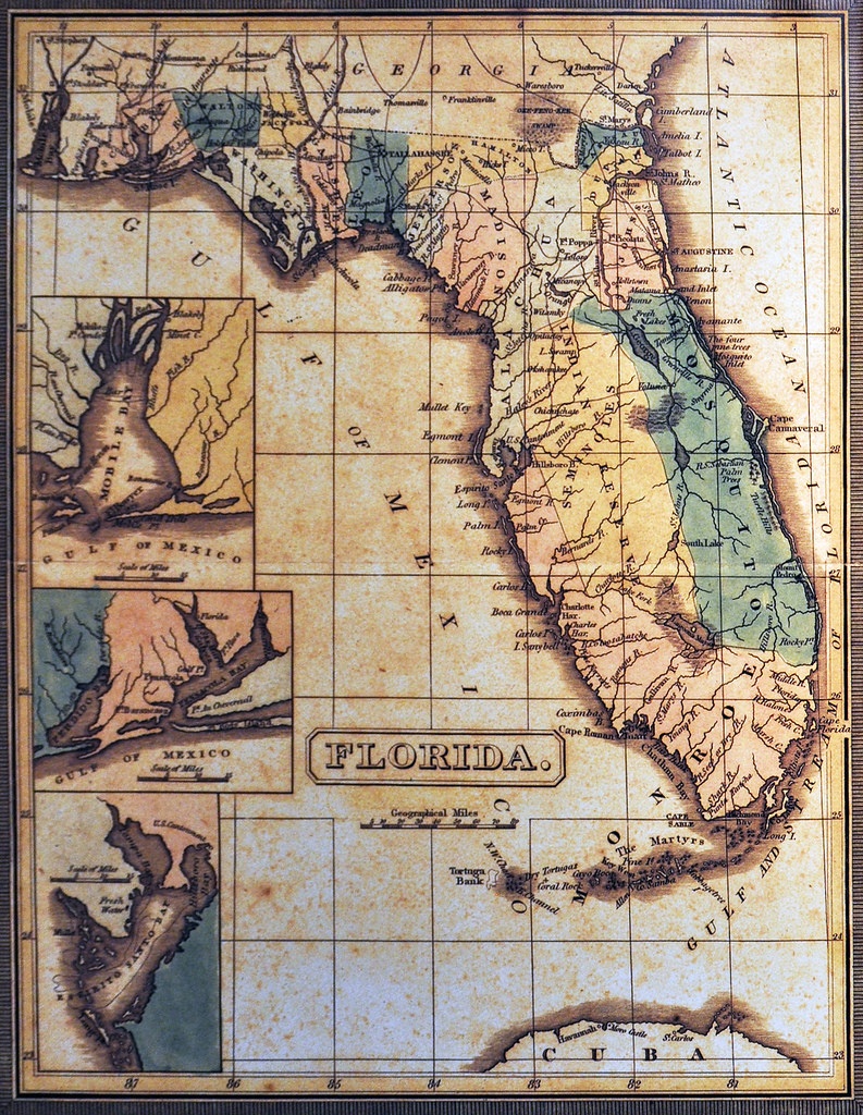 Early Florida Map | Bmill604 | Flickr - Early Florida Maps